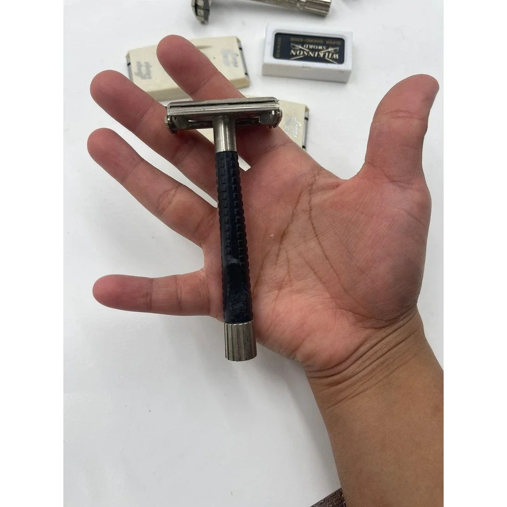 Vintage Schick Razor Set‎ Blades 4Razors 3 Blade Packs